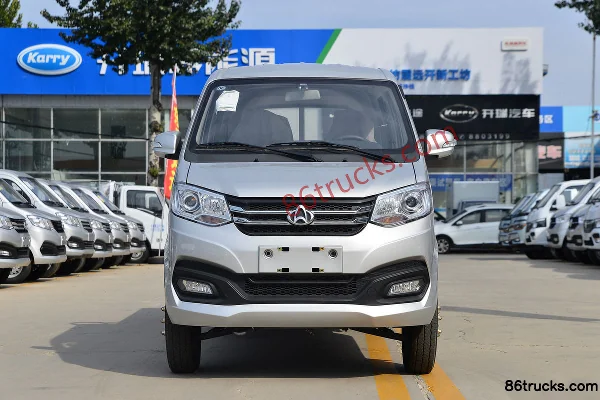 Changan Kuayue Wang X1 Luxury 1.6L 122hp 4X2(6 wheels) Gasoline 2.55m Double Row Flatbed Light Truck (China VI) Exterior (2) | 86Trucks