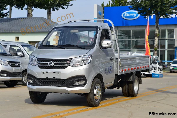 Changan Kuayue Wang X1 1.6L 122 hp 4X2(6 wheels) gasoline 3.05m single-row flatbed light truck Exterior (3) | 86Trucks