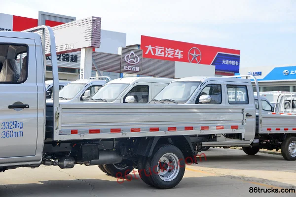 Changan Kuayue Wang X1 1.6L 122 hp 4X2(6 wheels) gasoline 3.05m single-row flatbed light truck Body (1) | 86Trucks