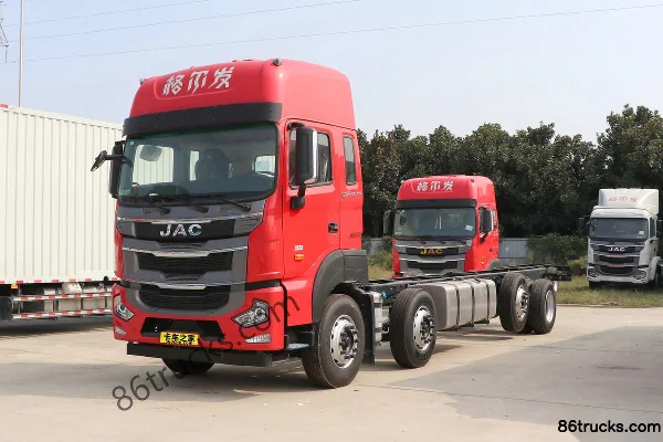 JAC Gallop A5WIII Heavy Truck 270hp 8X2(10 wheels) 9.5m wing opening box cargo truck Exterior (3) | 86Trucks