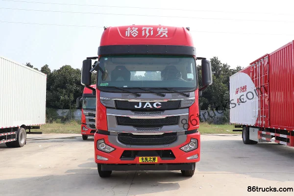 JAC Gallop A5WIII Heavy Truck 270hp 8X2(10 wheels) 9.5m wing opening box cargo truck Exterior (2) | 86Trucks