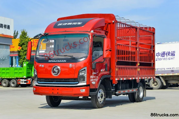 SHACMAN Commercial Vehicle Xuande Wing 9 Speed Edition 150hp 4X2(6 wheels) 4.15m Single Row Stake Truck (China VI) Exterior (3) | 86Trucks