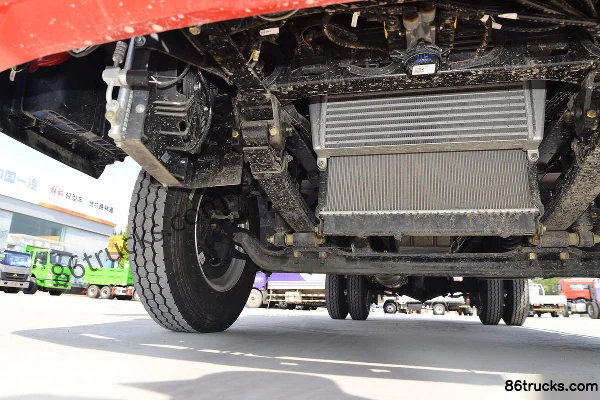 SHACMAN Commercial Vehicle Xuande Wing 9 Speed Edition 150hp 4X2(6 wheels) 4.15m Single Row Stake Truck (China VI) Chassis (2) | 86Trucks