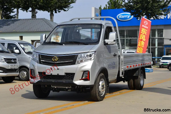 Changan Kuayue King X3 PLUS 2022 Flagship 1.6L Gasoline 122hp 4X2(6 wheels) 3.3m Single Row Flatbed Mini Truck (China VI) Exterior (3) | 86T