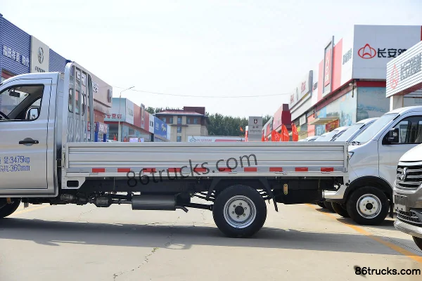 Changan Kuayue King X3 PLUS 2022 Flagship 1.6L Gasoline 122hp 4X2(6 wheels) 3.3m Single Row Flatbed Mini Truck (China VI) Body (3) | 86Truck