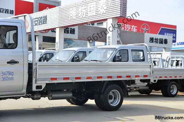 Changan Kuayue King X3 PLUS 2022 Flagship 1.6L Gasoline 122hp 4X2(6 wheels) 3.3m Single Row Flatbed Mini Truck (China VI) Body (1) | 86Truck