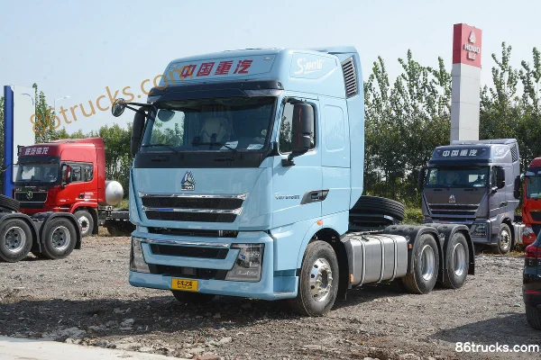 Sinotruk HOWO TH7 poids lourd 570 ch 6X4(10 roues) tracteur routier AMT automatique (China VI) Extérieur (3) | 86Trucks