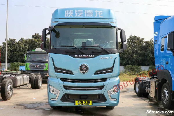 SHACMAN Delong X6000 Elite Edition 530 ch 6X4(10 roues) LNG automatic tracteur routier Extérieur (2) | 86Trucks