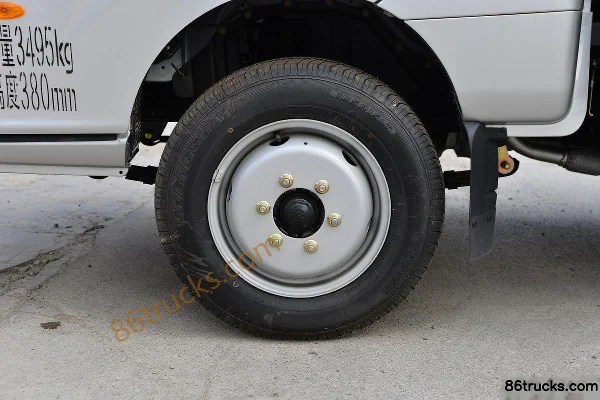 Feidi MX Enjoy Edition 1.6L 105hp 4X2(6 wheels) CNG 4.01m single-row flatbed micro truck (China VI) Chassis (1) | 86Trucks