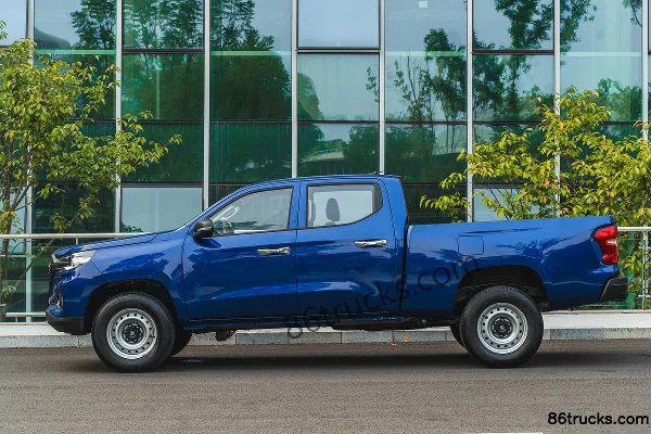 Changan F70 Blue Whale Edition 233 ch 2.0T essence 4X2(6 roues) propulsion double cabine benne longue Extérieur (3) | 86Trucks