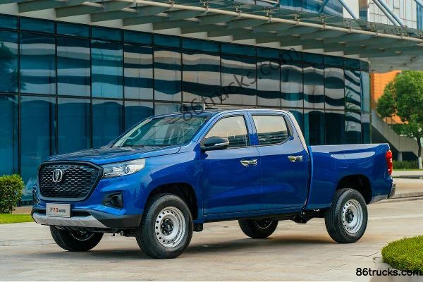 Changan F70 Blue Whale Edition 233 ch 2.0T essence 4X2(6 roues) propulsion double cabine benne longue Extérieur (2) | 86Trucks