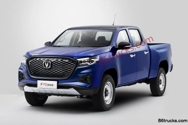Changan F70 Blue Whale Edition Chuangfu Type 2.0T Gasoline 233hp Manual 2WD Long Wheelbase Double Row Pickup Truck Exter
