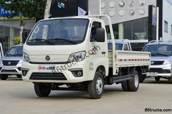 Foton Xiangling M2 Luxury Edition 95hp 4X2(6 wheels) 3.8m Single Row Flatbed Mini Truck (China VI) Exterior (3) | 86Trucks