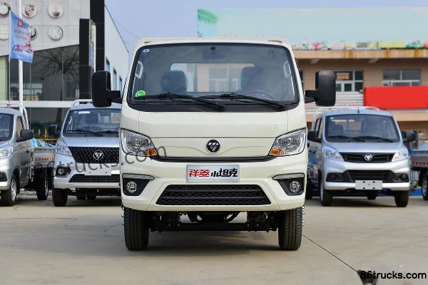 Foton Xiangling M2 Luxury Edition 95hp 4X2(6 wheels) 3.8m Single Row Flatbed Mini Truck (China VI) Exterior (2) | 86Trucks