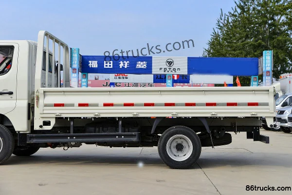 Foton Xiangling M2 Luxury Edition 95hp 4X2(6 wheels) 3.8m Single Row Flatbed Mini Truck (China VI) Body (2) | 86Trucks