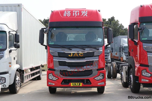 JAC Gallop A5X III 290 ch 4X2(6 roues) camion porteur fourgon 7,8 m Extérieur (2) | 86Trucks