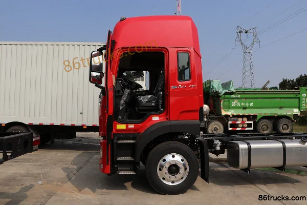 JAC Gallop A5X III 290 ch 4X2(6 roues) camion porteur fourgon 7,8 m Cabine (1) | 86Trucks