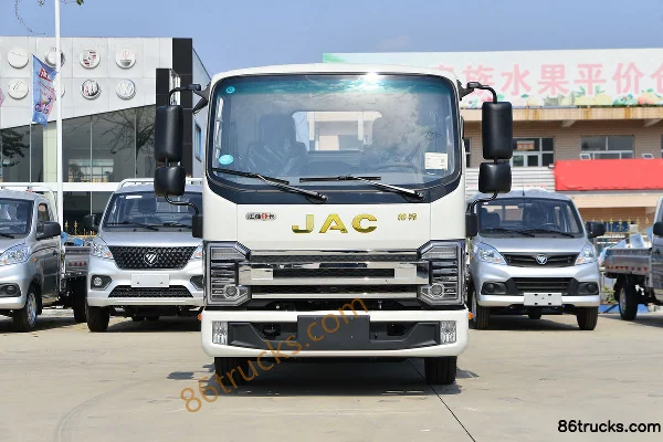 JAC S3 All-round 2.2L Diesel 129 hp 4X2(6 wheels) Xingrui 5-speed 3.85m Single-row Flatbed Light Truck Exterior (2) | 86Trucks