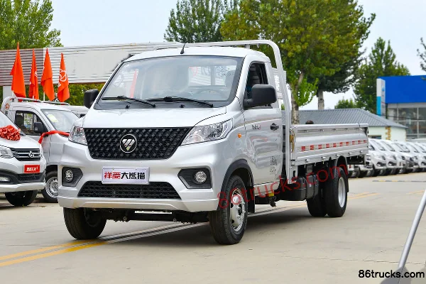 Foton Xiangling V3 2,0 L 144 ch 4X2(6 roues) essence 3,7 m camion plateau à ridelles simple cabine Extérieur (3) | 86Trucks
