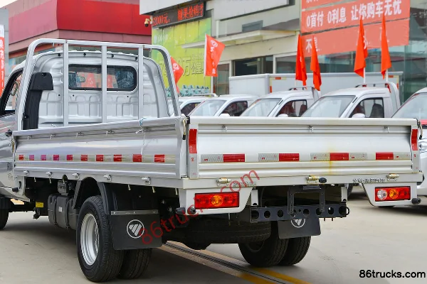 Foton Xiangling V3 2,0 L 144 ch 4X2(6 roues) essence 3,7 m camion plateau à ridelles simple cabine Carrosserie (3) | 86Trucks