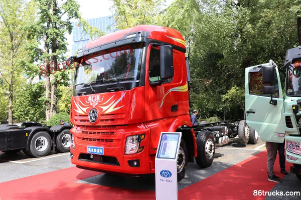 Sanhuan Shitong Haolong Comfort Edition 270hp 8X4(12 wheels) 9.6m Flatbed Cargo Truck (China VI) (8-speed) Exterior (3) | 86Trucks