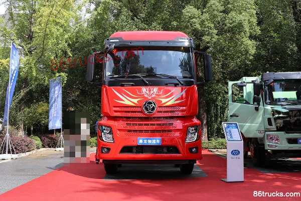 Sanhuan Shitong Haolong Comfort Edition 270hp 8X4(12 wheels) 9.6m Flatbed Cargo Truck (China VI) (8-speed) Exterior (2) | 86Trucks