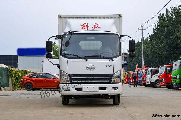 FAW Jiefang Hu VN Zhaocai Hu 137 hp 4X2(6 wheels) 4.16m single-row van light truck Exterior (2) | 86Trucks
