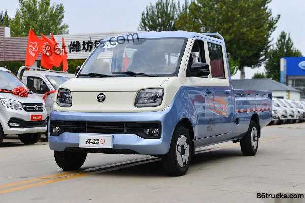 Foton Xiangling Q Intégré 1.6L 120 ch 4X2(6 roues) 2.5 m Biplace Ridged Microtruck Extérieur (3) | 86Trucks