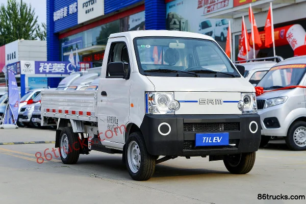 SRM Xinyuan T1LEV 1.6T 2.44m Single-row Pure Electric Flatbed Micro Truck 16.8kWh 4X2(6 wheels) Exterior