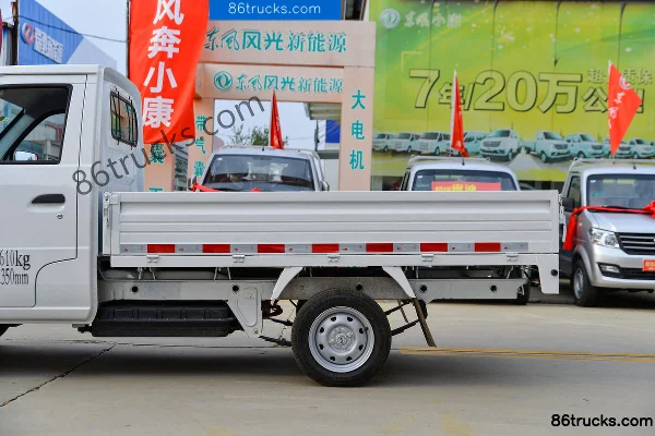 SRM Xinyuan T1LEV 1.6T 2.44m Single-row Pure Electric Flatbed Micro Truck 16.8kWh 4X2(6 wheels) Body (2) | 86Trucks