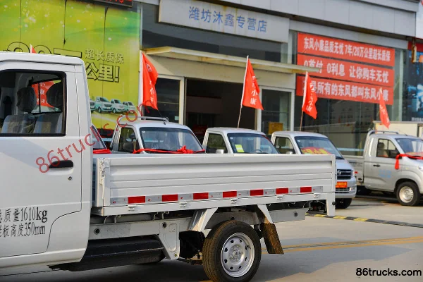 SRM Xinyuan T1LEV 1.6T 2.44m Single-row Pure Electric Flatbed Micro Truck 16.8kWh 4X2(6 wheels) Body (1) | 86Trucks