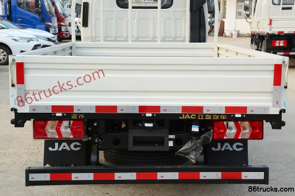 JAC Junling V3 82 ch 4X2(6 roues) camion léger plateau 3,4 m cabine avancée Carrosserie (3) | 86Trucks