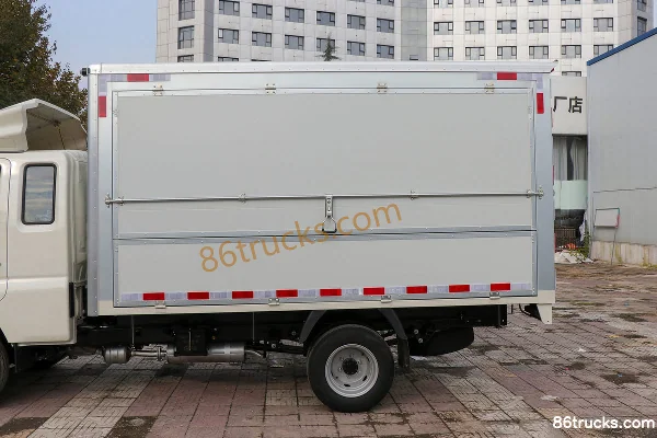 Foton Xiangling M1 Pro Deluxe 1.6L 122hp 4X2(6 wheels) Gasoline 2.82m Single Row Lift Gate Van Mini Truck(Single Rear Tire) Body (1) | 86Tru