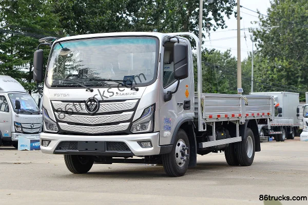 Foton Aumark S3 Series High-Efficiency Express Delivery Version 156 ch 4X2(6 roues) 5.15m Single Row Flatbed Light Truck (Reinforced) Extéri