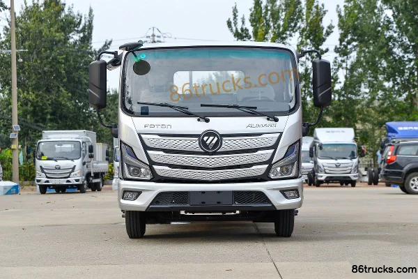 Foton Aumark S3 Series High-Efficiency Express Delivery Version 156 ch 4X2(6 roues) 5.15m Single Row Flatbed Light Truck (Reinforced) Extéri