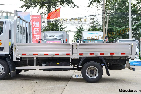 Foton Aumark S3 Series High-Efficiency Express Delivery Version 156 ch 4X2(6 roues) 5.15m Single Row Flatbed Light Truck (Reinforced) Carros