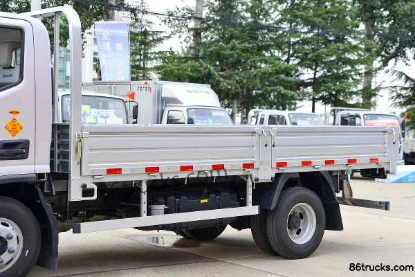 Foton Aumark S3 Series High-Efficiency Express Delivery Version 156 ch 4X2(6 roues) 5.15m Single Row Flatbed Light Truck (Reinforced) Carros