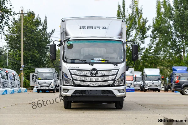 Foton Aumark S3 Green Channel Seafood Version 170 hp 4X2(6 wheels) 5.15m Semi-cage Light Cargo Truck (China VI) (Ratio 4.875) Exterior (2)