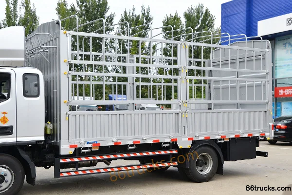 Foton Aumark S3 Green Channel Seafood Version 170 hp 4X2(6 wheels) 5.15m Semi-cage Light Cargo Truck (China VI) (Ratio 4.875) Body (1) | 86T