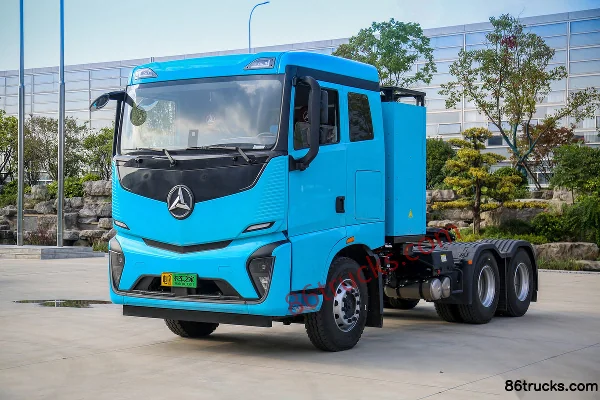 SANY Truck 江山SE 6X4(10 roues) tracteur routier électrique pur à batterie interchangeable 388kWh Extérieur (3) | 86Trucks
