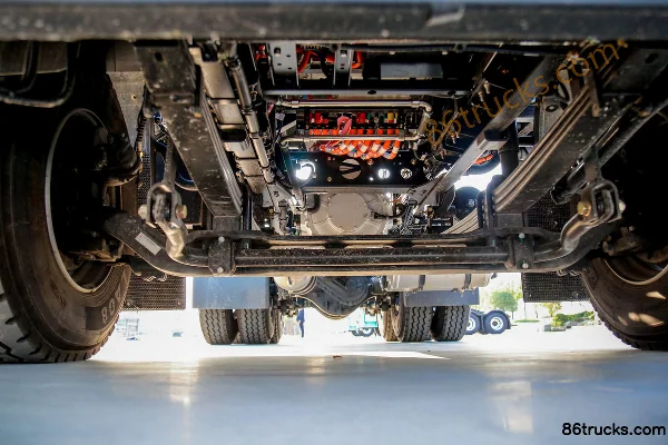 SANY Truck 江山SE 6X4(10 roues) tracteur routier électrique pur à batterie interchangeable 388kWh Châssis (1) | 86Trucks