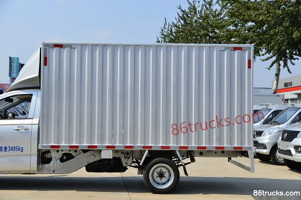Lingshi Auto Gold Card 3.5T 3.52m single-row plug-in extended-range hybrid box micro truck 4X2(6 wheels) Body (2) | 86Trucks