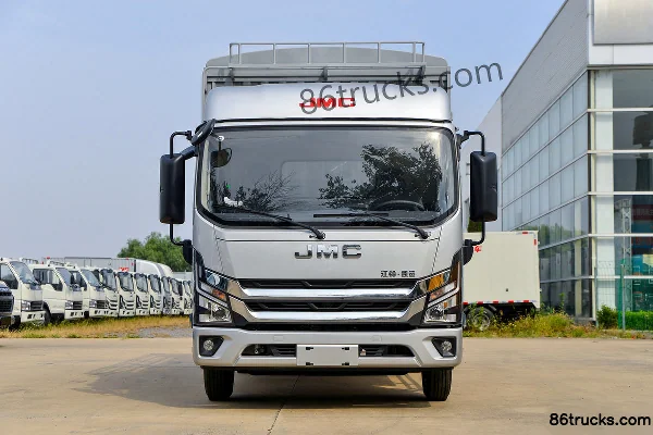 JMC Kaiyun+ large 146 ch 4X2(6 roues) 4,2 m camion porteur à ridelles cabine simple (China VI) (6 vitesses) Extérieur (2) | 86Trucks