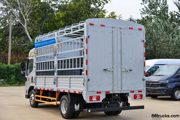 JMC Kaiyun+ large 146 ch 4X2(6 roues) 4,2 m camion porteur à ridelles cabine simple (China VI) (6 vitesses) Carrosserie (3) | 86Trucks