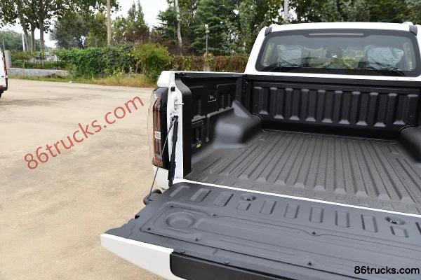 JMC Dadao Gantanzhe Wujie 2.3T diesel 177 ch automatique 4x4(6 roues) empattement standard double cabine pick-up Carrosserie (4) | 86Trucks