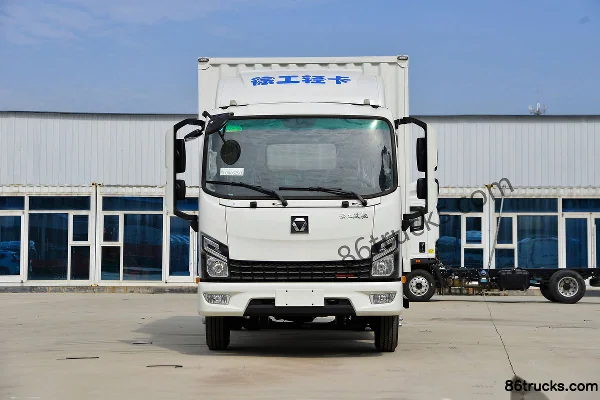 XCMG Hanchi 132ch 4X2(6 roues) 4.15m cabine simple camion léger fourgon Extérieur (2) | 86Trucks