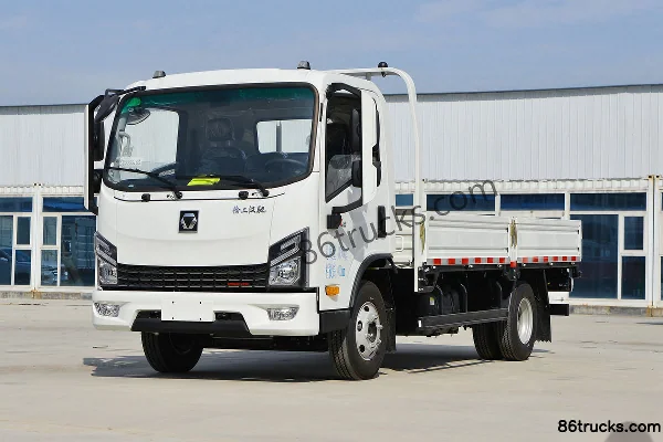 XCMG Hanchi Jinxing 132hp 4X2(6 wheels) 3.42m semi-row flatbed light truck (China VI) Exterior (3) | 86Trucks
