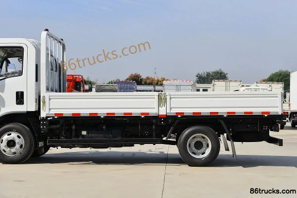 XCMG Hanchi Jinxing 132hp 4X2(6 wheels) 3.42m semi-row flatbed light truck (China VI) Body (2) | 86Trucks
