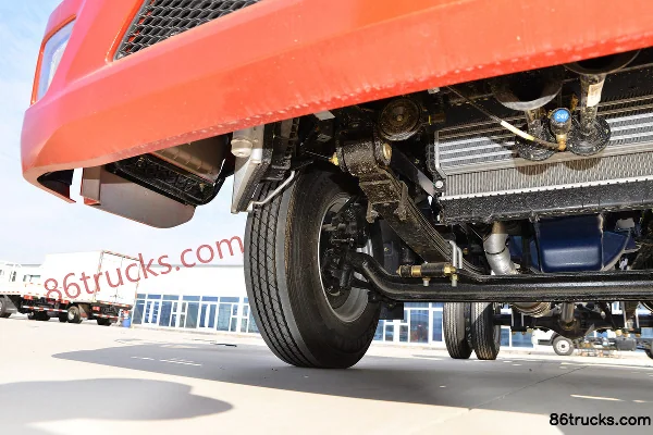 SHACMAN Light Truck Delong K1 Basic 160hp 4X2(6 wheels) 4.85m crew cab stake truck Chassis (2) | 86Trucks