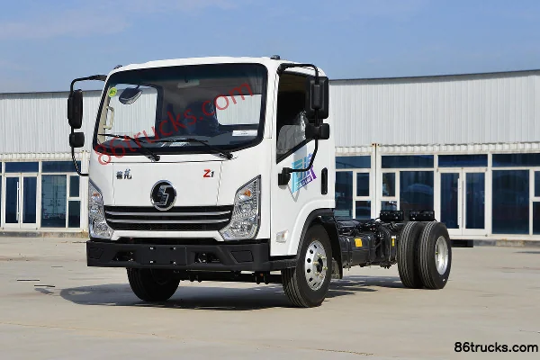 SHACMAN Light Truck Houlang 140 hp 4X2(6 wheels) 4.18m Single Row Flatbed Light Truck (China VI) Exterior (3) | 86Trucks